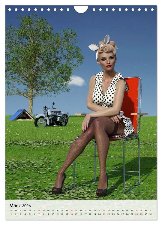 Produktbild: Bunny Shooting (Wandkalender 2026 DIN A4 hoch), CALVENDO Monatskalender