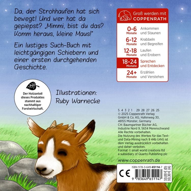 Produktbild: Komm heraus, kleine Maus!: Bist du im Streichelzoo?
