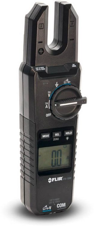 Produktbild: FLIR VT8-1000 Stromzange digital CAT IV 600 V, CAT III 1000V Anzeige (Counts): 6000