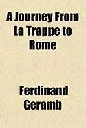 Produktbild: A Journey from La Trappe to Rome