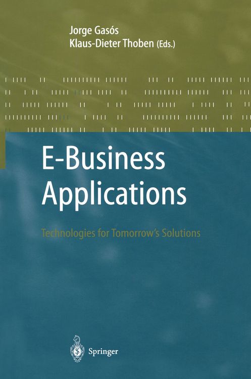 Produktbild: E-Business Applications
