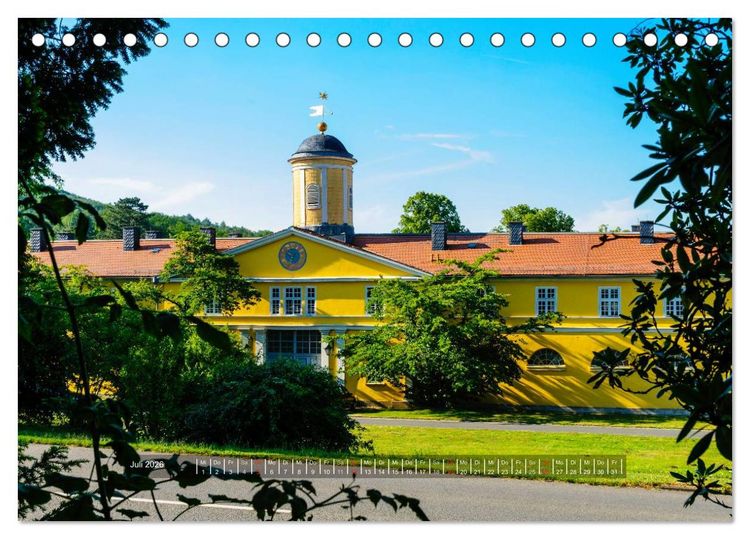 Produktbild: Der Bergpark Kassel-Wilhelmsh&ouml;he (Tischkalender 2026 DIN A5 quer), CALVENDO Monatskalender