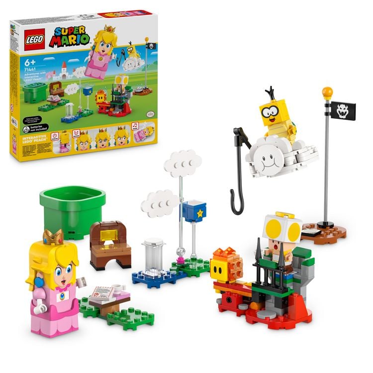 Produktbild: LEGO Super Mario Abenteuer mit der interaktiven LEGO Peach 71441