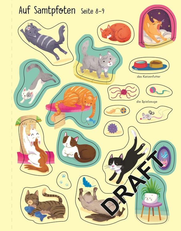Produktbild: Mein erstes Stickerbuch: Haustiere