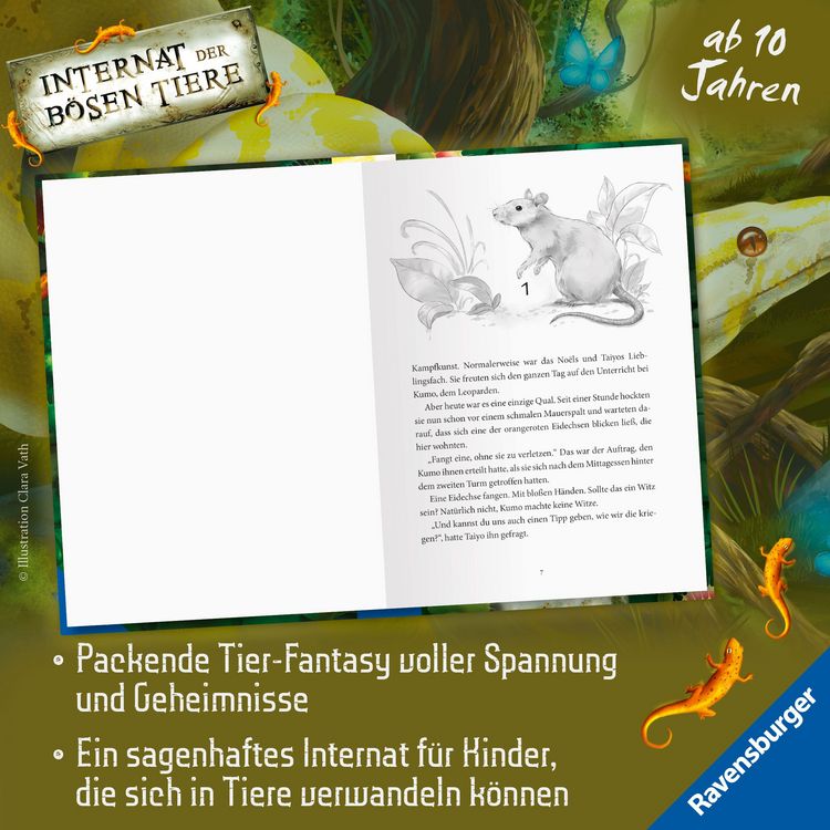 Produktbild: Internat der b&ouml;sen Tiere, Band 3 - Die Reise