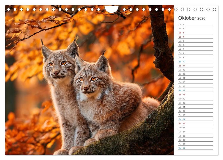 Produktbild: Waldgefl&uuml;ster (Wandkalender 2026 DIN A4 quer), CALVENDO Monatskalender