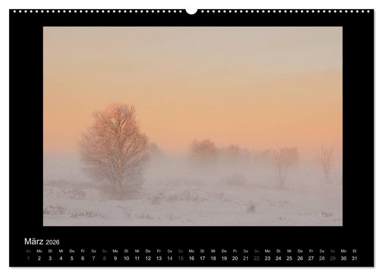 Produktbild: Hohes Venn und Ardennen (hochwertiger Premium Wandkalender 2026 DIN A2 quer), Kunstdruck in Hochglanz