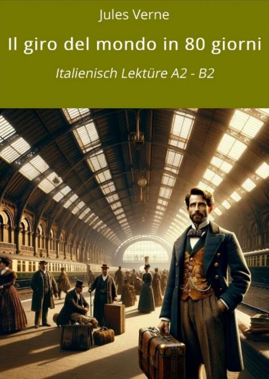 Produktbild: Il giro del mondo in 80 giorni: Italienisch Lekt&uuml;re A2 - B2
