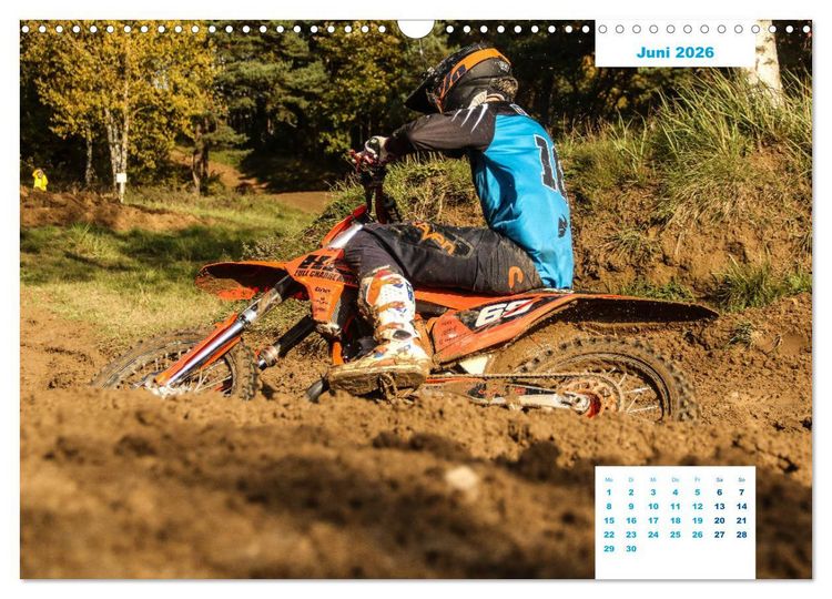 Produktbild: two stroke (Wandkalender 2026 DIN A3 quer), CALVENDO Monatskalender