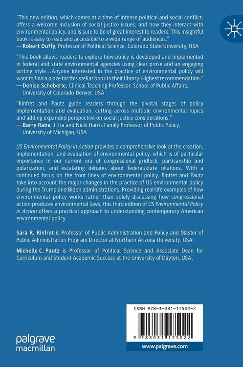 Produktbild: US Environmental Policy in Action