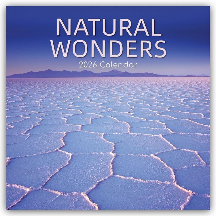 Produktbild: Natural Wonders – Naturwunder 2026 – 16-Monatskalender