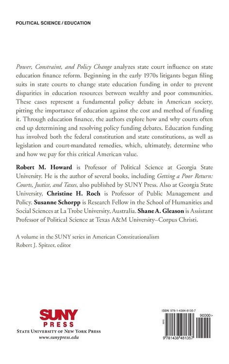 Produktbild: Power, Constraint, and Policy Change