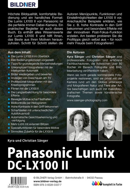 Produktbild: Panasonic Lumix DC-LX 100 II