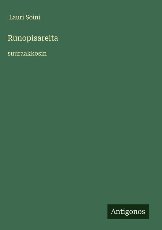 Produktbild: Runopisareita