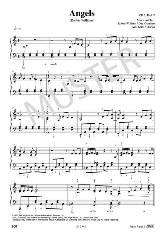 Produktbild: Piano Piano 2 mittelschwer + 4 CDs
