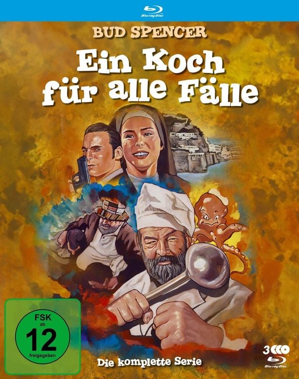 Bud Spencer – Ein Koch für alle Fälle - Die komplette Serie (Alle 12 Folgen) (Fernsehjuwelen) [3 BRs]