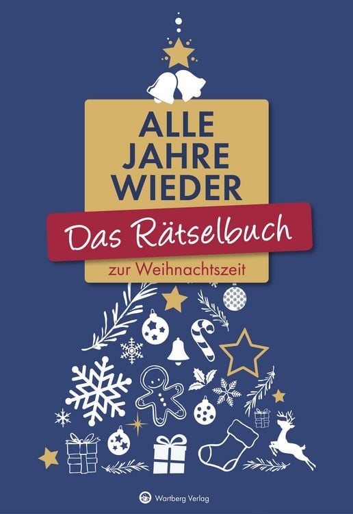 Produktbild: Das Rätselbuch zur Weihnachtszeit