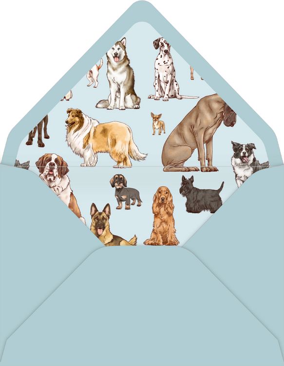 Produktbild: Pop-up-Gru&szlig;karte &ndash; I love Dogs