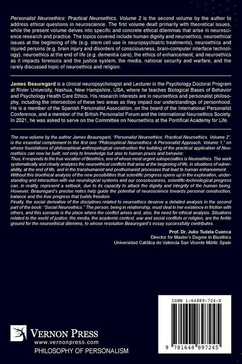 Produktbild: Personalist Neuroethics