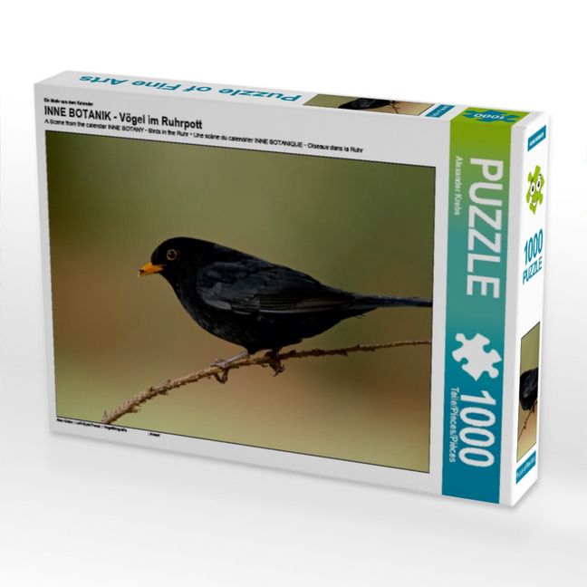 Produktbild: Ein Motiv aus dem Kalender INNE BOTANIK - V&ouml;gel im Ruhrpott (Puzzle)