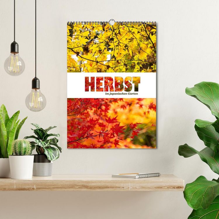 Produktbild: Herbst im japanischen Garten (Wandkalender 2026 DIN A3 hoch), CALVENDO Monatskalender