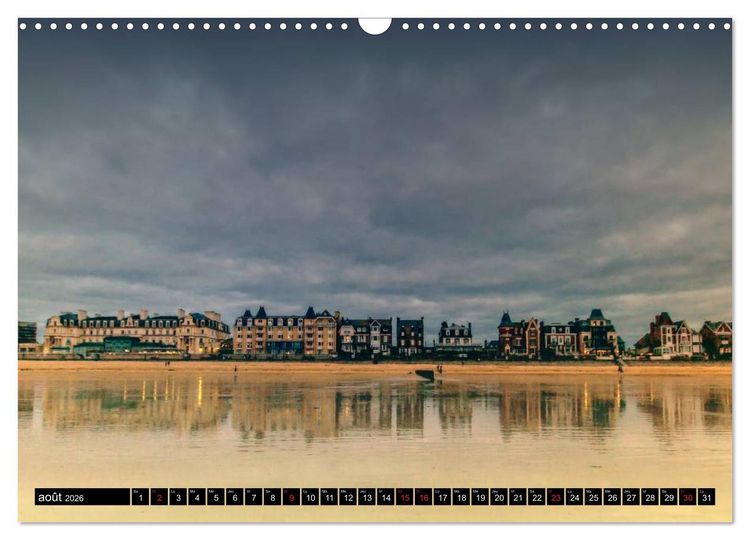 Produktbild: SAINT-MALO, C&ocirc;te d'Emeraude (Calendrier mural 2026 DIN A3 vertical), CALVENDO calendrier mensuel