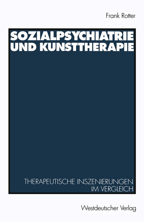 Produktbild: Sozialpsychiatrie und Kunsttherapie