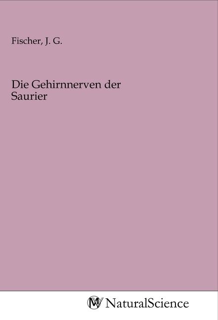 Produktbild: Die Gehirnnerven der Saurier