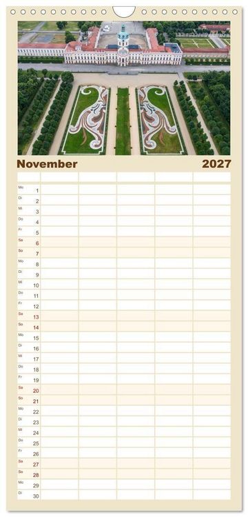Produktbild: Familienplaner 2027 - Berlin - Reise durch die deutsche Geschichte mit 5 Spalten (Wandkalender, 21 x 45 cm) CALVENDO