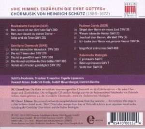 Produktbild: Various: Choredition-Sch&uuml;tz:Die Himmel Erz&auml;hlen