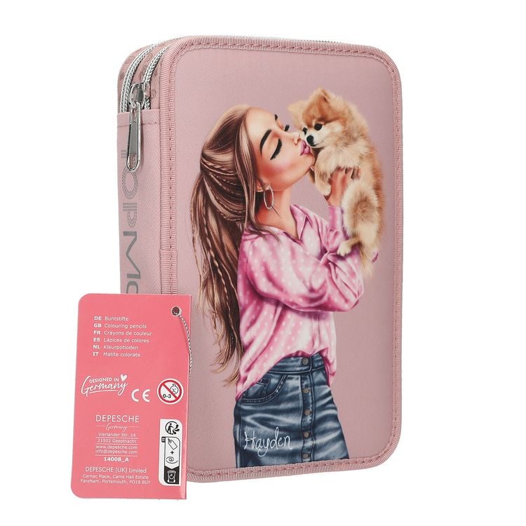 Produktbild: TOPModel 2 Fach Federtasche DOTS