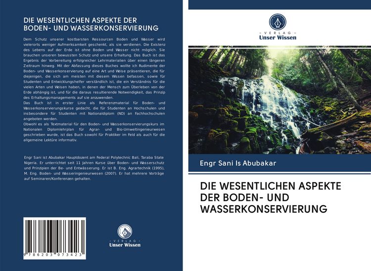 Produktbild: Die Wesentlichen Aspekte der Boden- und Wasserkonservierung