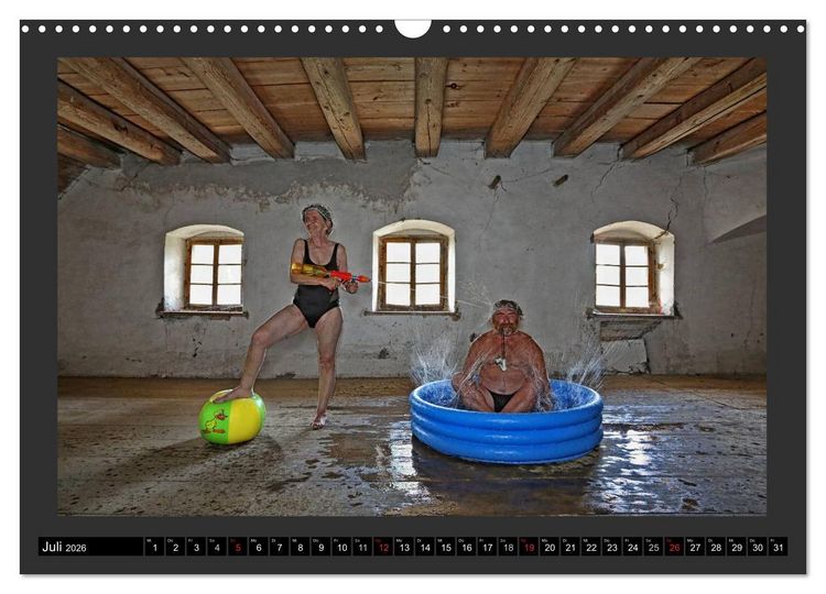 Produktbild: GSCHEIT BLED - Humorfotografie (Wandkalender 2026 DIN A3 quer), CALVENDO Monatskalender