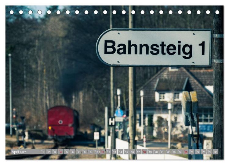 Produktbild: Molli- Mecklenburgische B&auml;derbahn (Tischkalender 2027 DIN A5 quer), CALVENDO Monatskalender