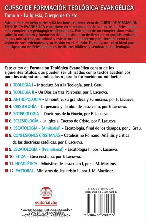 Produktbild: El Cft 06 - La Iglesia, Cuerpo de Cristo