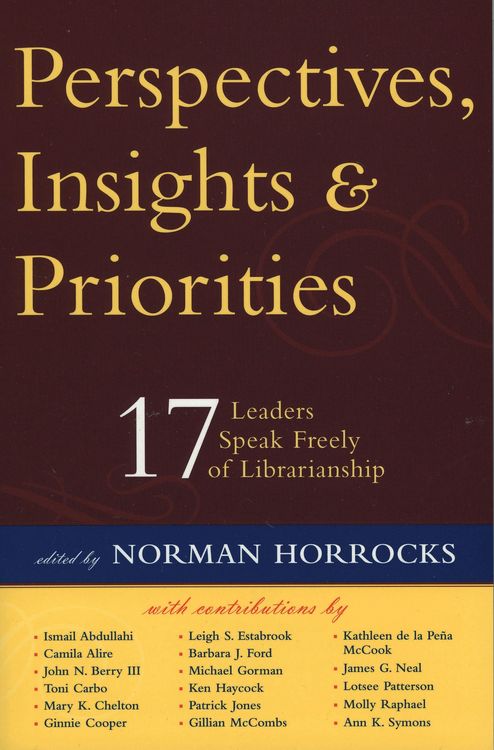 Produktbild: Perspectives, Insights, & Priorities