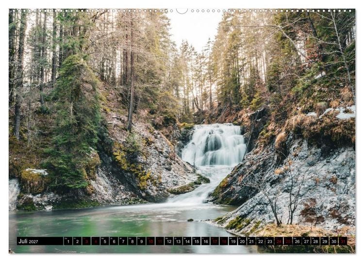 Produktbild: Bayrische Seen und W&auml;lder (Wandkalender 2027 DIN A2 quer), CALVENDO Monatskalender