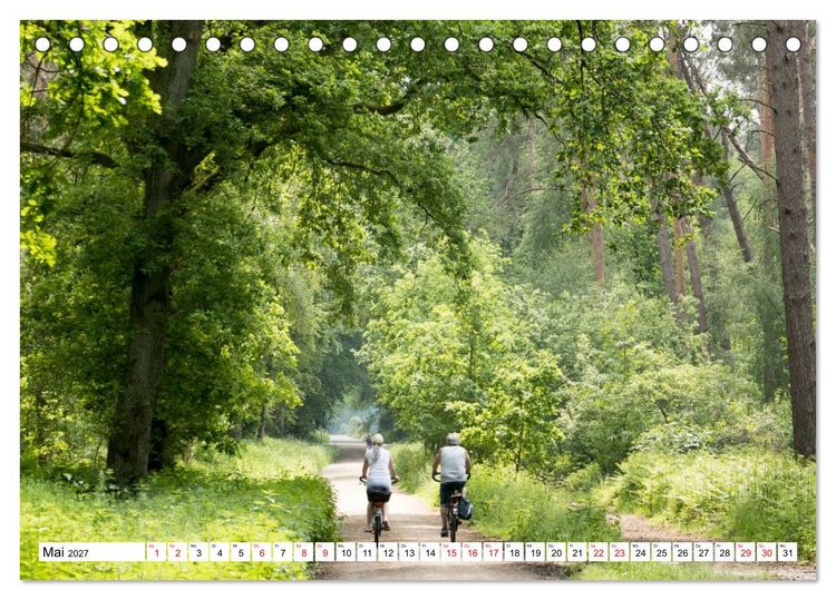 Produktbild: Radland Deutschland - Niederrhein (Tischkalender 2027 DIN A5 quer), CALVENDO Monatskalender