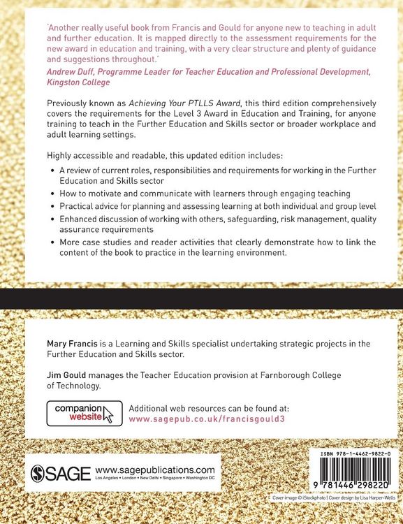 Produktbild: Achieving Your Award in Education and Training