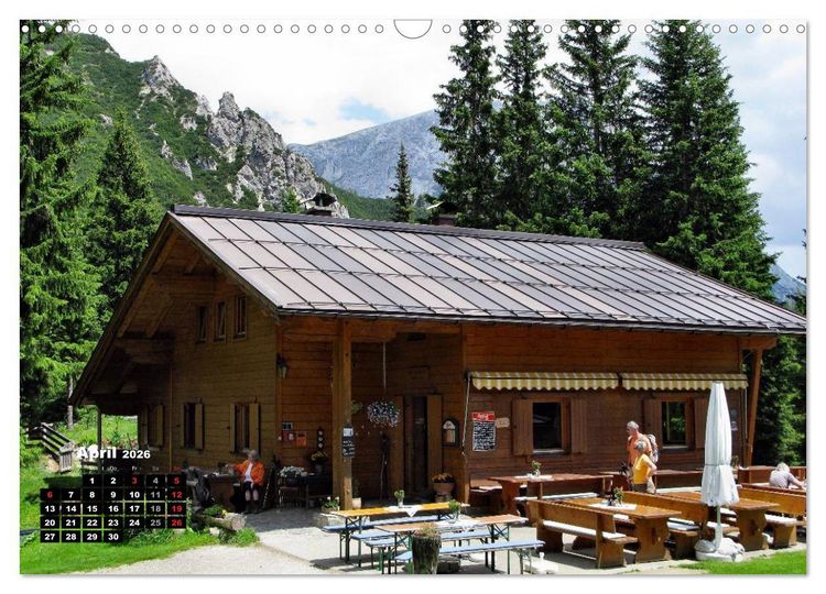Produktbild: Unterwegs in Tirol (Wandkalender 2026 DIN A3 quer), CALVENDO Monatskalender