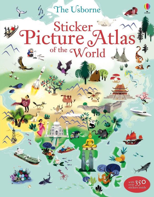 Produktbild: Sticker Picture Atlas of the World
