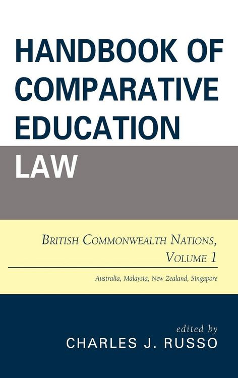 Produktbild: Handbook of Comparative Education Law
