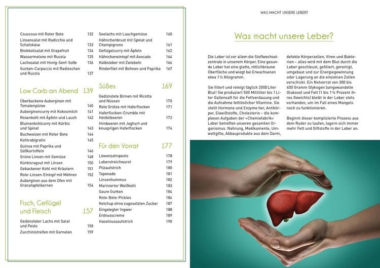 Produktbild: Richtig essen bei Fettleber