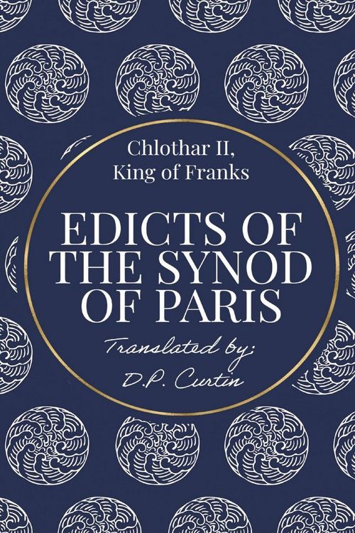 Produktbild: Edicts of the Synod of Paris