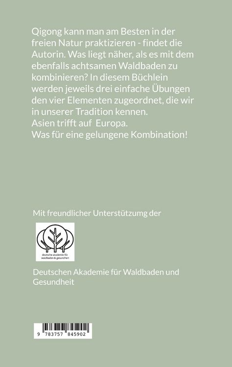 Produktbild: Qigong beim Waldbaden