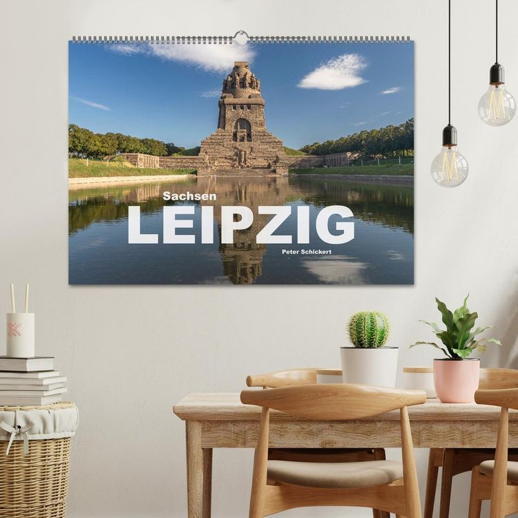 Produktbild: Sachsen - Leipzig (Wandkalender 2026 DIN A2 quer), CALVENDO Monatskalender