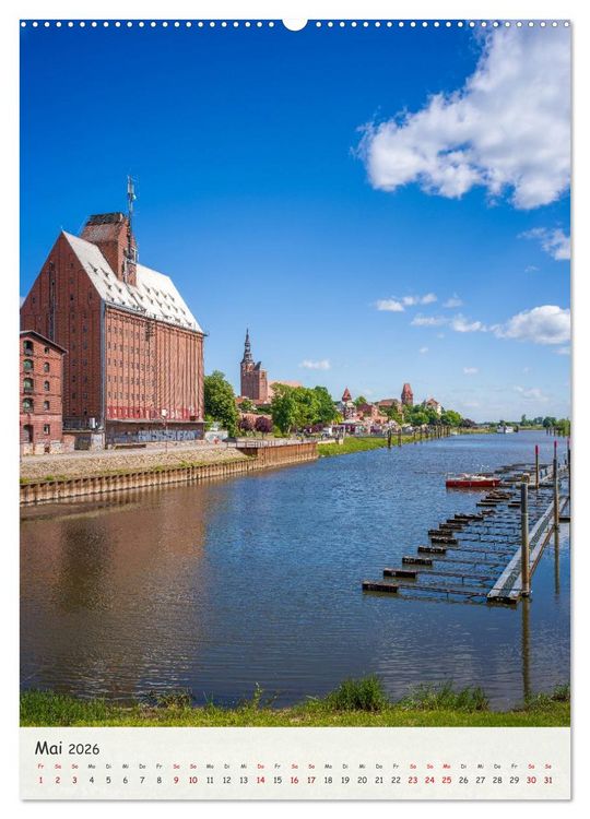 Produktbild: Tangerm&uuml;nde - Historische Altstadt an der Elbe (Wandkalender 2026 DIN A2 hoch), CALVENDO Monatskalender