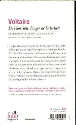 Produktbild: De l'horrible danger de la lecture