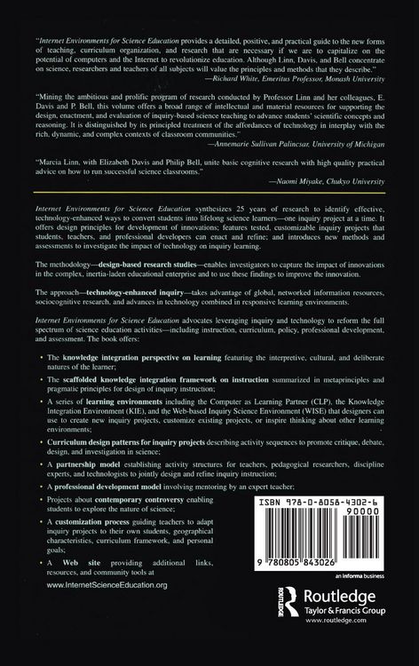Produktbild: Internet Environments for Science Education