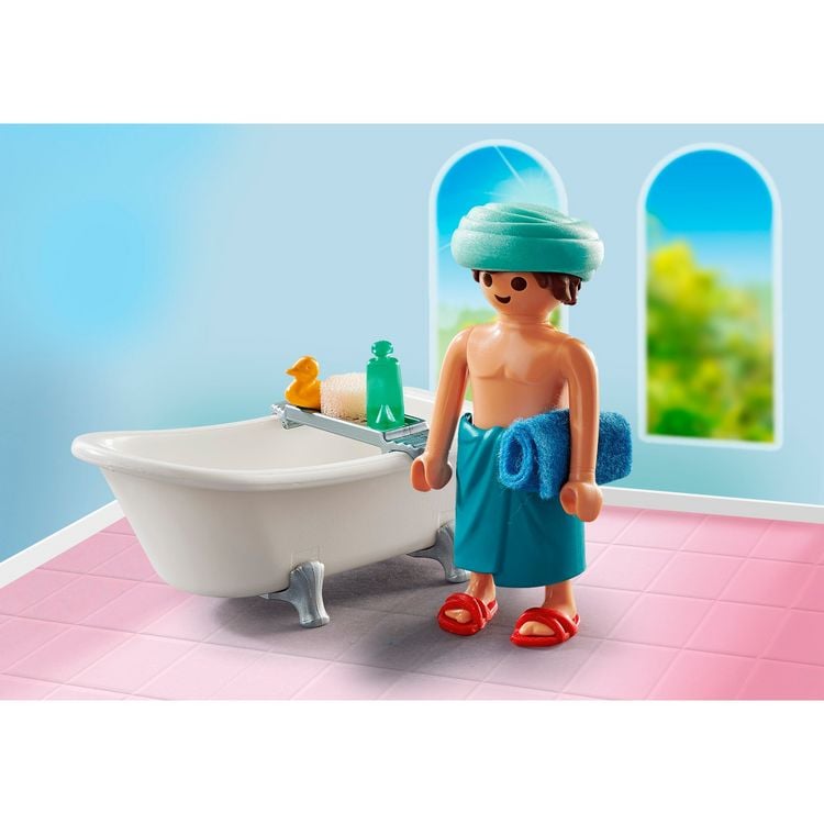 Produktbild: PLAYMOBIL 71167 Mann in der Badewanne